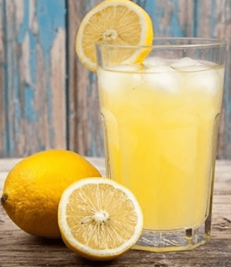 lemon water during fever