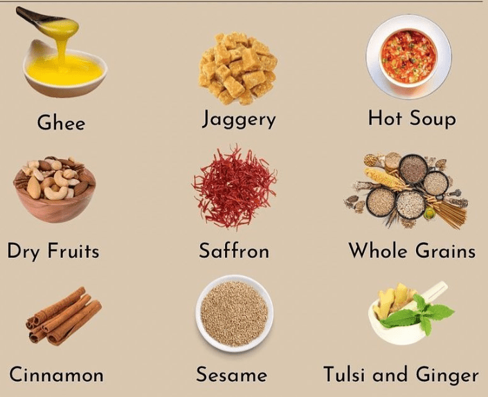 best seasonal food items in winter to stay warm